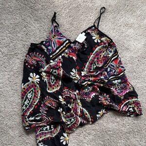 Colorful Paisley Women's Top